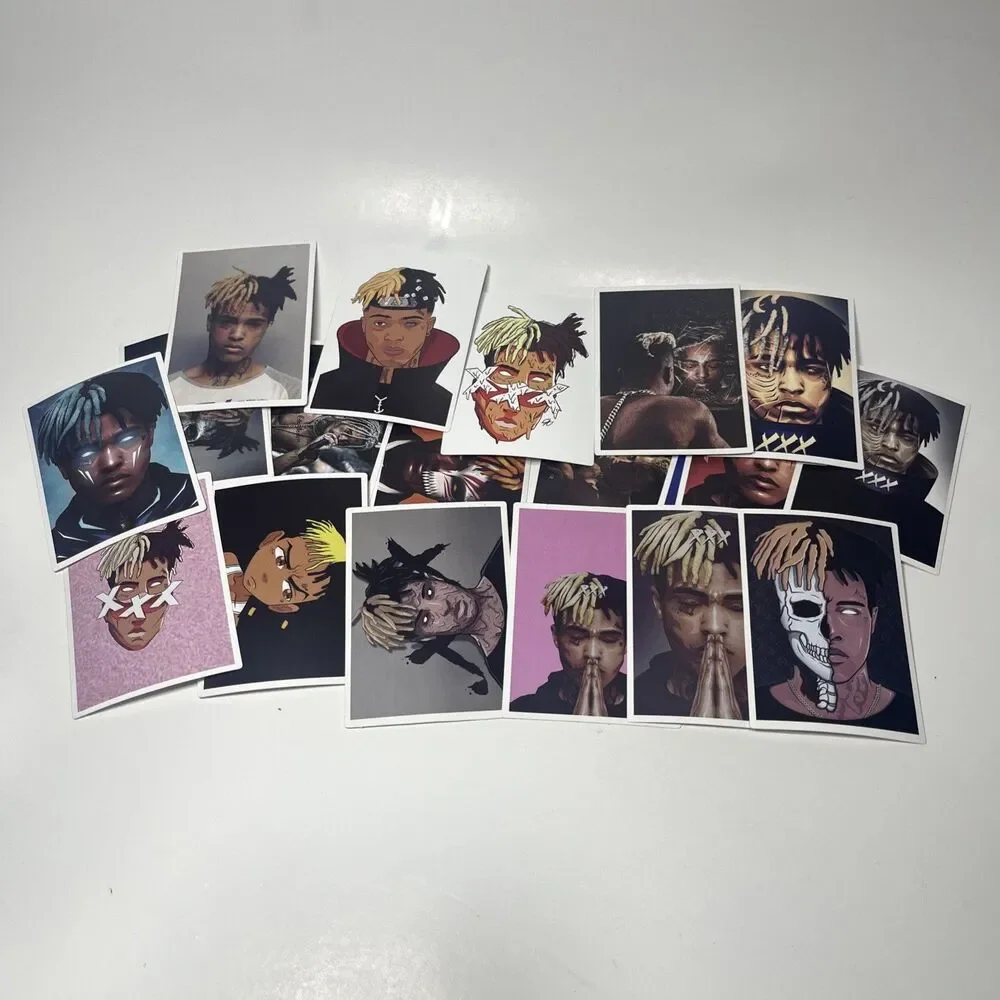 Late XXXTentacion sticker 20 pieces set PVC waterproof seal XXXTentacion rapper